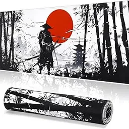 ZORBES® Mouse Pad Keyboard Mat Table Mat, 35.4x15.7 inch Oversized Desk Mat Mouse Mat Fashion Japanese - Inspired Ink Wash Painting Style Desk Top Mat for Home, Office-image-40