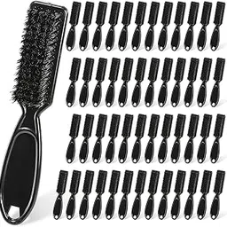 ZEAYEA 50 Pcs Blade Clipper Cleaning Brush, Barber Blade Cleaning Brush, Hair Styling Nylon Brush Tool for Trimmer Cleaning Clipper Manicure Salon Haircut, Barbers Supplies, Black-picture-18