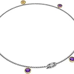 dishis 14k (585) White Gold and Gemstone Designer Bracelet for Women-picture-30