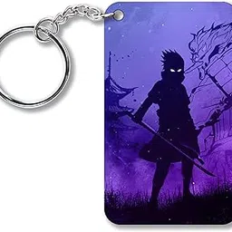 Premium Sasuke Printed Key chains for Naruto Fans, for Gifting, Bike, Scooty, Car Key Chain-picture-17