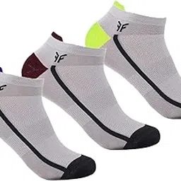 footons Men's Rapid Dry Ankle Sports Socks – Pack of 5 | Quick-Sweat Absorbent | Anti-Bacterial, Moisture-Wicking, Odor-Management, Breathable, Arch Support | Gym, Running, Daily Use- Black-picture-16
