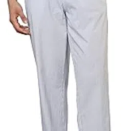 sleepz by raymond Men Flat Front Regular Fit Print Pattern Pure Cotton Pyjama-picture-11