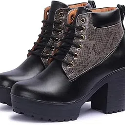 fashimo Boots for Women & Girls | For Casual, Outdoor, Party and Holidays | High Top | Trendy, Comfortable, Slip On Boots PK1-picture-51