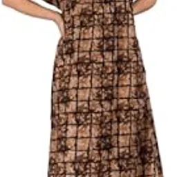 shree vitthal Women's Nighty & Nightdress | Soft Cotton Sleepwear | Comfortable Fit for Daily Use | Available in Printed | Full-Length Nightwear for Home | image 1