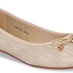 forever glam by pantaloons Forever Glam Women's Beige Ballerinas-picture-16