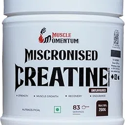 Micronised Creatine Monohydrate Powder | Pure Creatine for Strength, Muscle Growth & Endurance | Fast Absorption Pre-Workout Supplement for Athletes & Bodybuilders (250 GM, Unflavoured)-picture-26