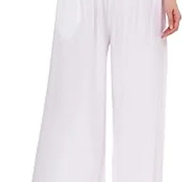 buy that trendz Palazzo Pants for Women Cotton Rayon Elasticated Casual Regular Fit M to 6XL-picture-34