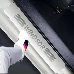 Sill Plate Door Foot Step in Stainless Steel Non led Self-Adhesive Car Door Entry Guard Protector Windsor (Set of 4 Pcs)-image-69