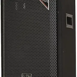 A-Plus Passive Loudspeaker 100 Watt Full Range Dual Cone Speaker with Piezo Horn Tweeter | Wooden Box Enclosure with Carpet Covered Body | Built in Pole Mount Cupler | PA Loudspeaker- AP-112 (Black)-picture-31