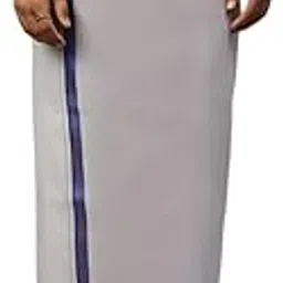 ramraj cotton Men Light weight Single Layer Dhoti with Border-picture-53