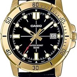 casio Enticer Analog Black Dial Men's Watch - MTP-VD01GL-1EVUDF (A1369)-picture-6