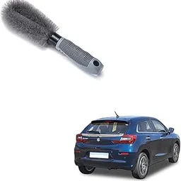Kozdiko Car Alloy Wheel Brush Hub Clean Wash Useful Rim Brush for Maruti Suzuki Baleno (2022-Present)-picture-26