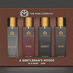 The Man Company Perfume Gift Set for Men 4 X 20ml | Premium Long-Lasting Fragrance EDP - A Gentleman's Moods for Party, Office, Outing and Date | Diwali perfume gift set |perfume gift for friend | fresh scent for daily office wear-picture-10