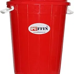 PUFFIN Unique Multipurpose Plastic Storage Bucket Drum 100 LTR with Lid-picture-13