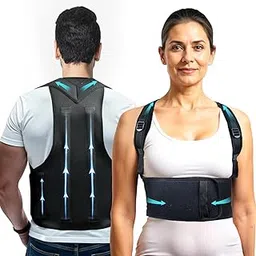 AGEasy Antara (Max Group) Posture Corrector | Back and Shoulder Support Belt | Back Straightener Brace For Spine | Back Support for Improving Posture, Pain Relief and Comfort (Long)-picture-50