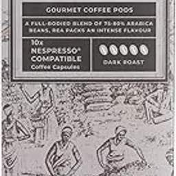 The Coffee Co. REA Coffee Pods (Pack of 10) | Nespresso Compatible Coffee Capsules | Arabica & Robusta Blend | Medium Dark Roast-picture-45