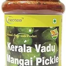 neotea Homemade Kerala Vadu Mangai Pickles Pickled, Maavadu, Tender Mango Pickle, Uppu Mangai, Traditional Pickle Unripe Mangoes, Direct Source From Farmers, 100% Pure And Natural 300 Gm-picture-21