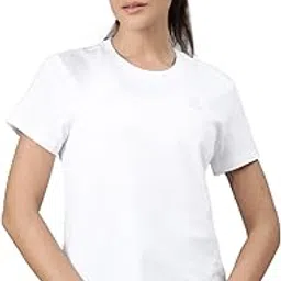 xtep Women's Training T-Shirt Cool & Comfortable Dailywear | Quick Dry Breathable T-Shirt | Gym Running Workout | Pearl White 3XL-picture-26
