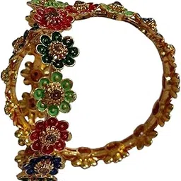 sheevshakti Traditional Bangles For Women | Kangan For Married Women (Set of 2)-picture-29