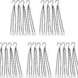 MERISHOPP® 20pcs Hanging Chains Flower Pot Basket Bird Feeders Garden Plant Hangers|Home & Garden | Yard, Garden & Outdoor Living | Gardening Supplies-picture-20