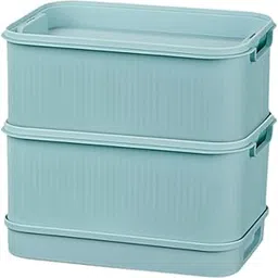 MYADDICTION Seed Sprouter Plate Sturdy Cat Grass Growing Tray for Greenhouse Microgreens Blue-picture-26