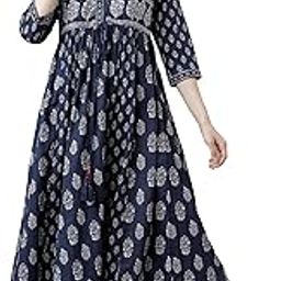 vishudh Women's Cotton VNa1000402 Maxi Dress-picture-28