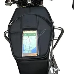 Sahara Seats Compatible with Interceptor 650 Full Flap Mobile Soft Scratch Proof Tank Cover (Black)-image-46