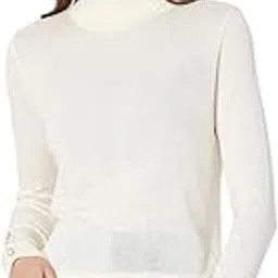 vero moda Women's Modal Blend Turtle Neck Pullover-picture-22