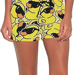 visesunny Women's Drawstring Board Shorts Quick Dry Stretch Novelty Patterns Swimsuits Swimwear Bottoms S-L-picture-49