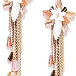 jewels galaxy Copper Drop Earrings for Women-picture-68
