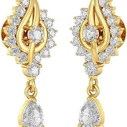 joyalukkas Impress Collection 22k Yellow Gold Stud Earrings for Women-picture-38