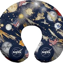NASA Digital Printed Neck Pillow – Standard Size | Ergonomic Travel Pillow for Neck Support | Soft & Lightweight Cushion for Flight, Car, Office & Home Use-picture-21