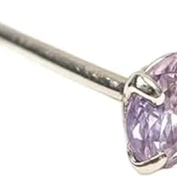 bria by saar 925 Sterling Silver Square Crystal Nose Stud for Women & Girls | Minimalist CZ Design | Hypoallergenic Daily Fine Jewellery-picture-40