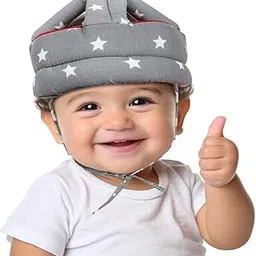 HUG PUPPY Baby Safety Helmet Infant Toddler Helmet,Baby Head Protector for Safety 6 to 18 Months Adjustable Protective Cap Child Safety Head Guard Hat Running Walking Crawling (Grey)-picture-27
