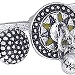 voylla Statement Ring for Women and Girls | Oxidised Adjustable Ring | Everyday, Festive, Wedding | Gift-picture-10
