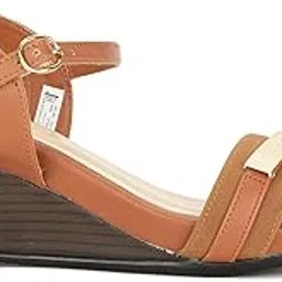 bata Women LANCE SANDAL Tan Heels, (7613211)-picture-15