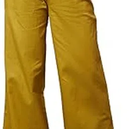 globus Women Olive Solid High Waisted Casual Parallel Trouser-picture-13