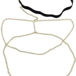 Double-Layer Tassel Leg Chain | Ethnic Style Metal Thigh Chain for Women & Girls-picture-18