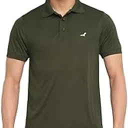 american crew Kooltex Sports Polo T-Shirts for Men with Reflective Details-picture-11