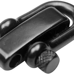 U Flat Adjustable Shackle Buckle Clasp for Survival Paracord Bracelet Black| Outdoor Sports | Camping & Hiking | Emergency Gear | Paracord Bracelets-image-47