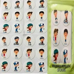 NH Fashion Hub Mosquito Patches Bug Insect Stickers, The Original All Natural Citronella Essential Oil Insect Patch, Plant Based Ingredients, Non-Toxic, DEET Free, for Toddlers, Kids. (Cartoon, 108)-image-71