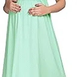 Women's Knee Length Maternity | Feeding | Nursing Dress | Pre and Post Pregnancy | Comfortable-image-83