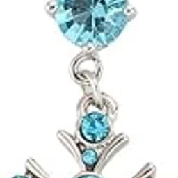 fensir Belly Button Ring | No-Piercing Clip-On Navel | lightweight and fashionable stylish Jewelry acessories for Women-picture-28