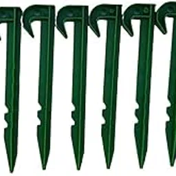 LOSA 10Pcs/Set Re-useable Acrylic Garden Stakes Tent Pegs-picture-13