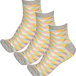 bodycare Womens Mid Calf Solid Antibacterial & Super Soft Socks Pack Of 3-picture-11