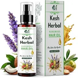100% Herbal Ayurvedic Hair Oil – 100 ml (Pack of 2) | Natural Hair Growth, Anti-Hair Fall, Strengthening & Nourishing Oil for Men & Women-picture-33