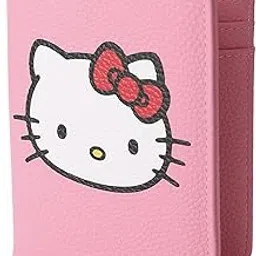 drumstone 10 𝒀𝒆𝒂𝒓𝒔 𝑾𝒂𝒓𝒓𝒂𝒏𝒕𝒚 Pebbled Pink Passport Holder | Hello Kitty Design | Synthetic Leather Travel Wallet for Women & Girls | Lightweight, Stylish & Durable Passport Cover-picture-16