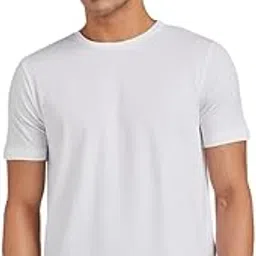 Classic White Cotton Crew Neck T-Shirt | Short Sleeve, Casual Everyday Wear, Comfortable Fit, | Round Neck | Half Sleeve | Available S, M, L, XL, 2XL,3XL-image-28