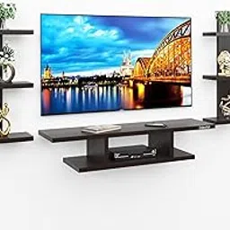 Odestar Dax Engineered Wood TV Entertainment Unit Wenge (Ideal for Upto 32")-picture-30