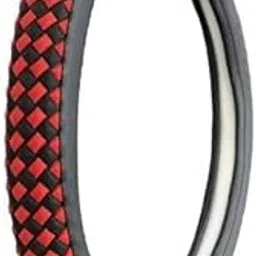 Peeps Store Pack of 1 Black Red Colour Steering Cover,Car Steering Wheel Cover for Celerio Lxi-image-45